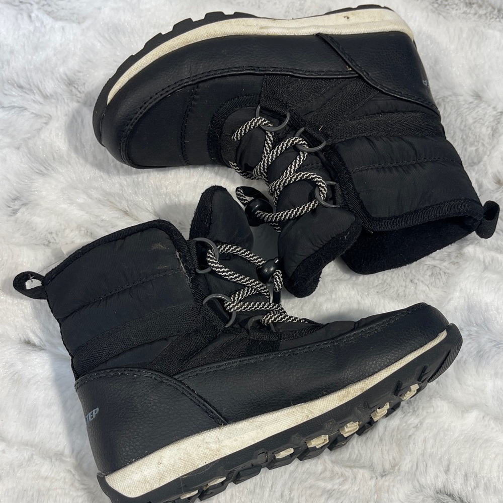 Weestep Kids Black Winter Boots toddler size 11